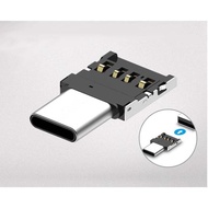 Plug Connection OTG Port Adapter Data Connector USB Type C to USB 2.0 OTG