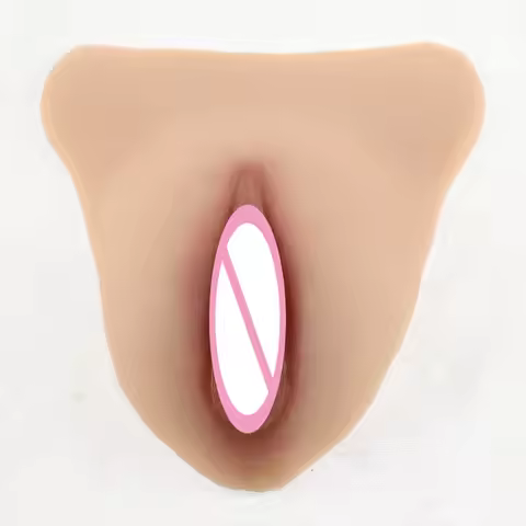 Sissy Hiding Gaff Panty Insert Pads Silicone Pussy Fake Vagina Pluggable Transgender Drag Queen Cros