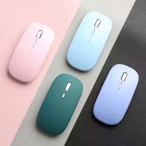 Universal Bluetooth-compatible Mouse Wireless Mouse Silent Computer Mice Portable Working Gaming Mou