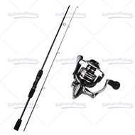 (PAKET ISI 6 PCS) pancing 1 set lengkap kuat/joran pancing kuat 50kg/Joran Pancing Set 1.8M 2.1M Fis