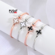 Lucky Bangle Clover Bracelet Beautiful Korean JewelryWanita | GW7 EAST CENTER