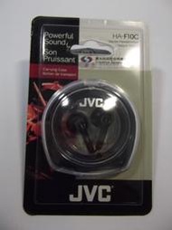 [股東會紀念品暢貨中心] 108  菱生  JVC  HA-F10C    耳塞 耳機   黑 色