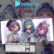 Hololive APEX Minato Aqua Hosimati Suisei Tokoyami Towa Oversized Mousepad Vtuber Mouse Pad Keyboard