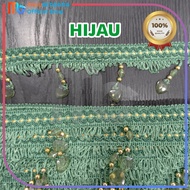 RENDA SATU HATI CRYSTAL GORDEN 145M / HARGA PER ROLL