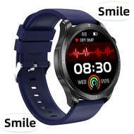 SMILE Sport Smartwatch, Metal Silicone Health Smart Watch, Heart Rate Blood Pressure Thermometer ECG Blood Glucose Monitor Smart Watch Boys Girls Gift