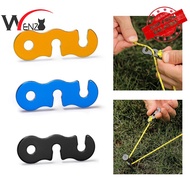 Tent Rope Buckles Aluminum Alloy Outdoor Camping Wind Rope Stopper Wigwam Awning Adjustable Buckle