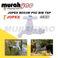Jopex BC01W 15mm PVC Bib Tap Water Tap Wiraplas PVC Bib Tap/Kepala Paip PVC