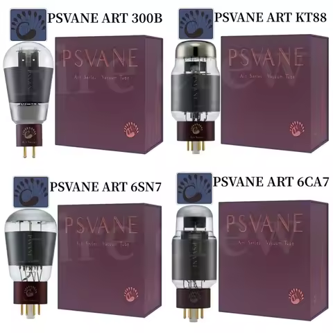 PSVANE 300B KT88 6CA7 6SN7 2A3 274B 6SL7 Art Series Electron Vacuum Tube EL34 5881 4300B 6550 6N8P C