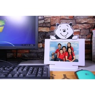 5R table top picture frame /price includes your picture
