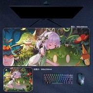 [P15p] Nahida แผ่นรองเมาส์ Genshin Impact Mousepad คีย์บอร์ด Lord Kusanali น้อยกว่าคีย์บอร์ด Padding