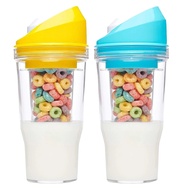 Crunch Cup On-the-Go Portable Milk Cereal Tumbler - Single Pack