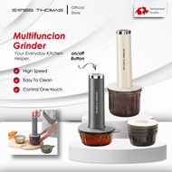 Swiss Thomas USB Electric Food Chopper Portable Meat GrinderMultifunctional Kitchen Baby Food Proces