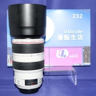 Sold out）『Trade In優惠』新淨 Canon 70-300mm F4-5.6 L IS USM 紅圈鏡 輕巧長zoom 半幅等效110-480mm 肥白 70-300 EF-Mount 