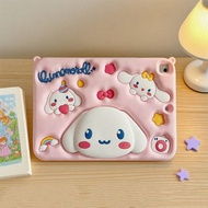 Hello Kitty Case Compatible With Ipad A1611th/10th/56789th/Mini/Air/Pro- Woman Cute Cartoon Pink,Sho