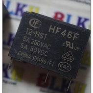 Relay HF46F 12-HS1T 5A 12V SIP-4