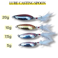 LURE SPOON HAMPALA CASTING BAIT. lure casting.