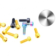 [Readystock]Fixed Brake Bolts Spare Titanium Alloy Tools M5*14 Parts RISK Replacement#lovelyu