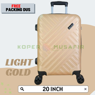 Koper 20 inch/koper fiber hardcase ABS POLO LOUIS 6171 KOPER KABIN KOPER MURAH