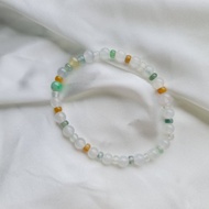 多寶冰種手串 手珠 珠串 | 天然緬甸玉A貨翡翠