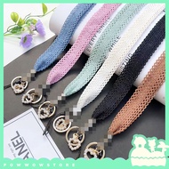 [Available in Vietnam - Express] 48cm Chiffon Fabric Strap, Transparent Style, Simple Lace Pattern t