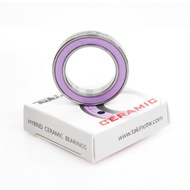 Takino 6803-2RV-N4 Bicycle Ceramic Ball Drum Bearing 17 * 26 * 5mm Mixed Ceramic Pelling
