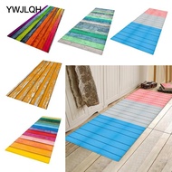 YWJLQH Bathroom Runner Rug Non-Slip Microfiber Bath Mat Rug Runner for Bathroom Absorbent Kitchen Fl