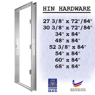 HIN PRE ORDER SIRIM Premium Metal Door Frame EG 0.8mm x 130mm / Frame Pintu Standard / Frame Pintu B