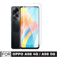 LAYAR Clear Screen Protector for Oppo A98 4G Oppo A98 5G 2023 Tempered Glass Screen/ BENING