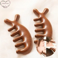 Comb Ladies' Comb Meridian Comb Massage Comb Round Tooth Comb Multifunctional Sandalwood Comb Portab