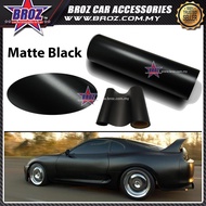 300cmX60cm Matte Black Vinyl Film Sheets Color Car Sticker Wrap