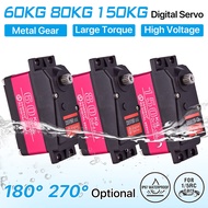 Waterproof RC Servo for 1/5 RC Car Servo Steering Servo High Torque 60Kg 80Kg 150Kg 1/5 1/6 servo fo