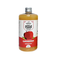 Cuka Apel Asli Original - Cuka Apel Vinegar With Mother Untuk Asam Lambung Dan Diabetes Asam Urat
