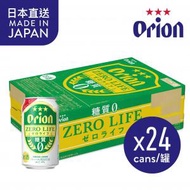 ORION - [原箱]Zero Life 啤酒(罐裝) 350ml x 24 #orion #orion啤酒