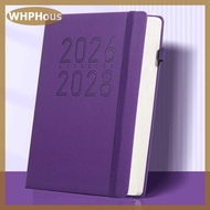 WHPHous Lịch kế hoạch 3 năm hàng tháng 2026-2028-January đến DECEMBER Nhật ký viết cuốn sách lưu ý t