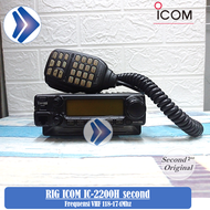 RIG SEKEN ICOM IC2200H rig bekas ic 2200h original asli jepang second