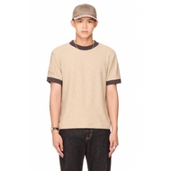 Color-matched neckline T-SHIRT - BEUTER RINGER T-SHIRT - GRULLOLO