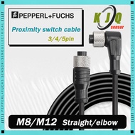 PEPPERL+FUCHS Proximity switch plug cable V1-G-2M-PUR V1-W-2M-PUR V1-G-5M-PUR V1-W-5M-PUR V15-G-2M-P
