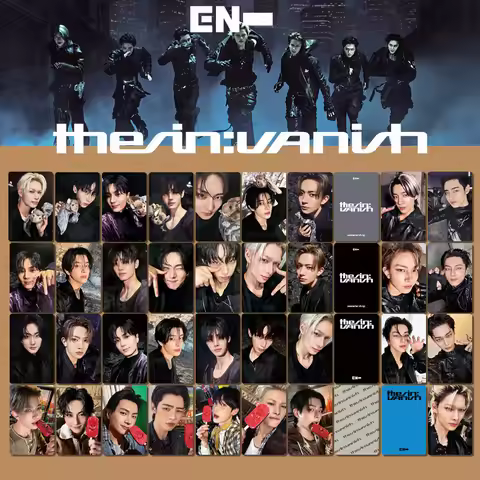 Skzoo Enhypen The Sin Vanish Random Photocards Official Special Benefit Lomo Cards Group Merchandise