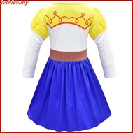 hiCosplaydy Toy Story Cowgirl Jessie Dress Cosplay