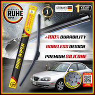 Ruhe Wiper Hyundai Elantra 2001 - New Present Original High Quality Soft Silicone Car Wiper Silicon 