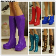 ANGINGBAOGP 1 pair Hero Dolls Boot 6 Styles Female Foot Length 3.4cm Accessories