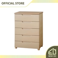 Newed Living Room Kids Chest Drawer Storage Cabinet 56CM Five Tier