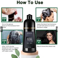 Hair Dyeing Shampoo Quick Dyeing Style One Wash Coloring Quick Coloring Shampoo One Wash Color Fixin
