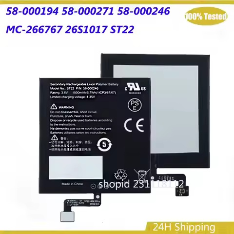 58-000194 58-000271 58-000246 MC-266767 26S1017 ST22 1500mAh Battery For Amazon Kindle Paperwhite 4 