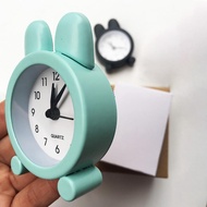 Creative Alarm Clock Compact Table Alarm Rabbit Design Creative Lovely Mini Analog Clock Home Decor