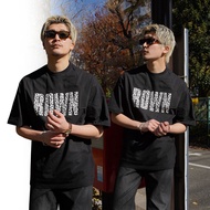 8.8 Rown Division Official Leopory Black Oversize T-Shirt