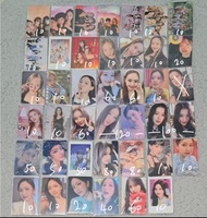 Twice Nayeon Sana Mina Unit 團體 小卡 娜璉 ready to be message card trading card moonlight sunrise formula