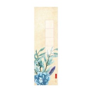 硬筆書寫作品紙 象牙卡書籤 藍調 4格30入・鋼筆可用