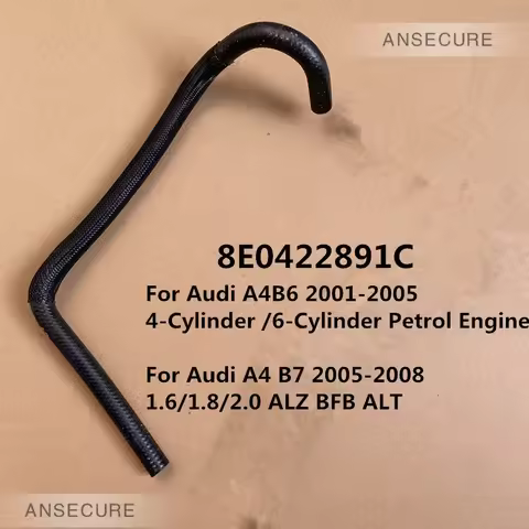 1.6 1.8 2.0 Steering Power Oil Reservoir Cooling Return Hose Line Pipe For Audi A4 B6 B7 Seat Exeo 8