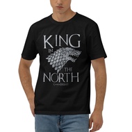 King In The North Stark Direwolf Cotton T-Shirt
